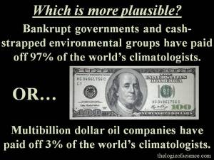 global warming money conspiracy theory oil companies